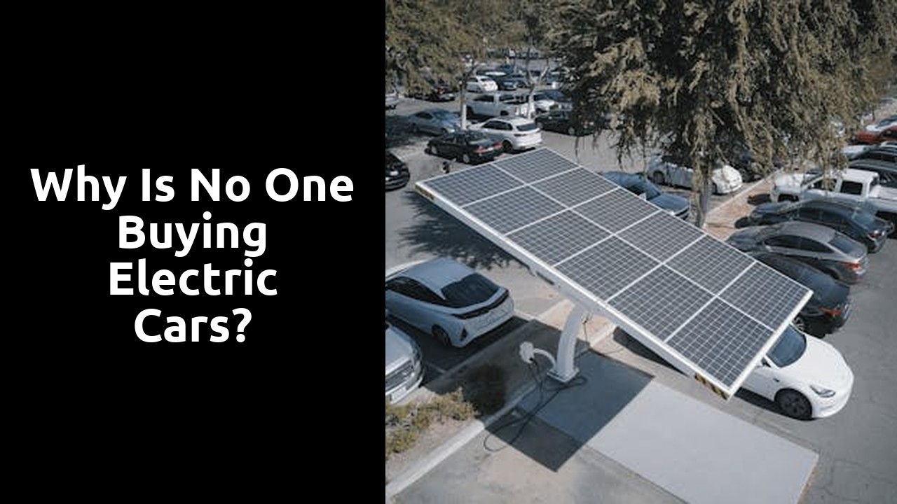Why is no one buying electric cars?